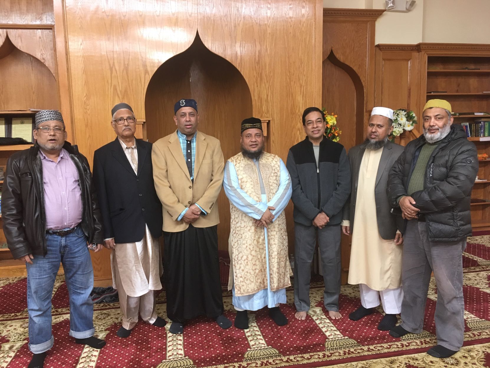 Some of the leaders of Masjid Al-Hera in Atlantic City